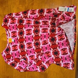 Women's fuschia 3/4 sleeve